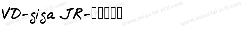 VD-giga JR字体转换